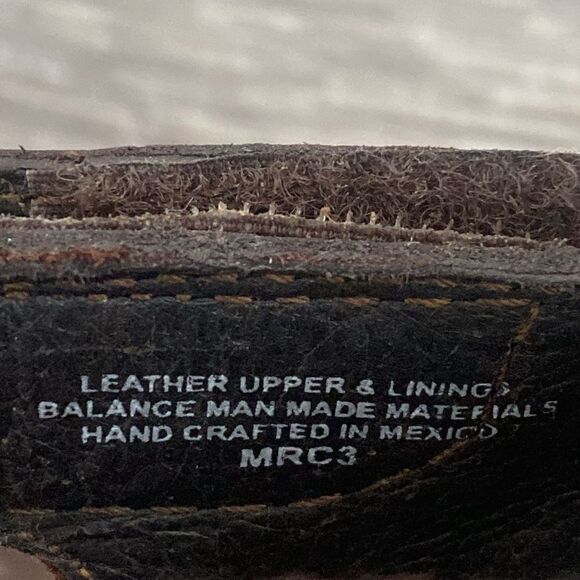 Born Brown Leather Sandals Adjustable straps Cushioned 8M/W Comfortable Casual - Picture 7 of 11